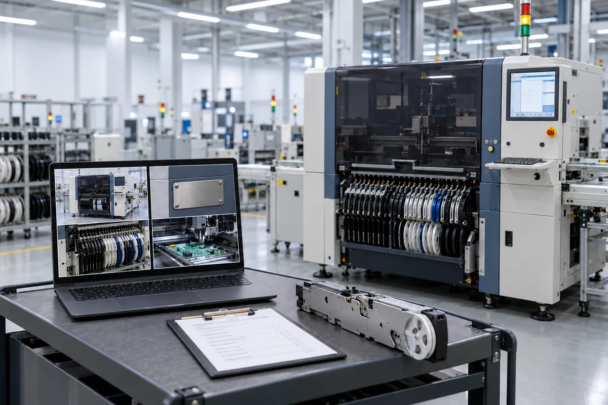 Illustrative equipment review: compare machine identity, condition and configuration evidence.